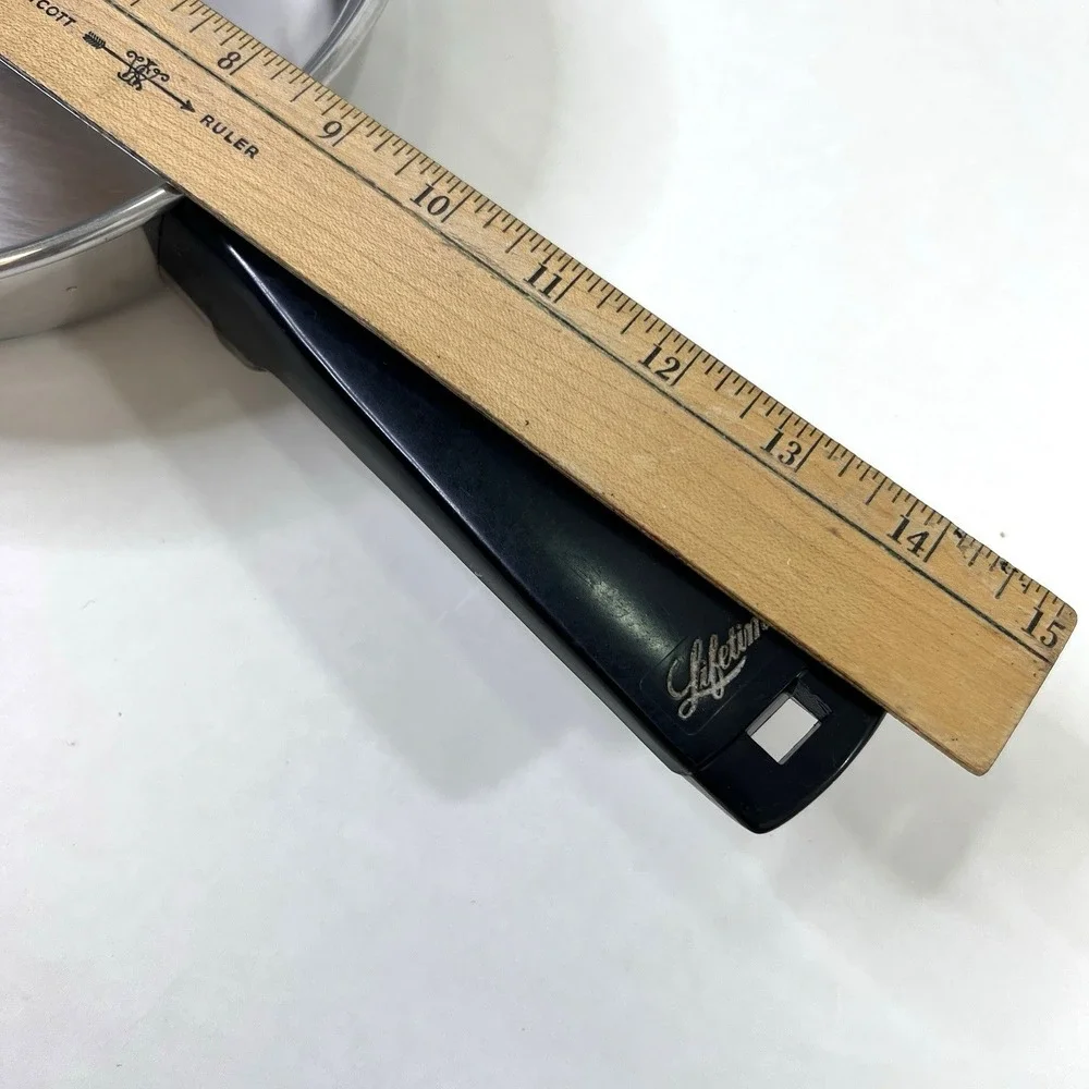 VTG Lifetime 18-8‎ Stainless Steel 8 1/4 Skillet Fry Pan NO Lid Heavy